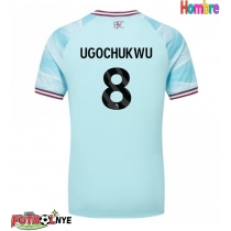 Camiseta Burnley Lesley Ugochukwu #8 Visitante Equipación 2025-26 manga corta